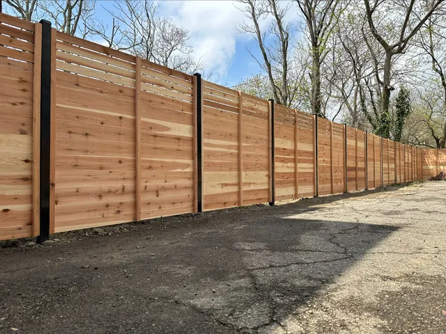 Fence installation